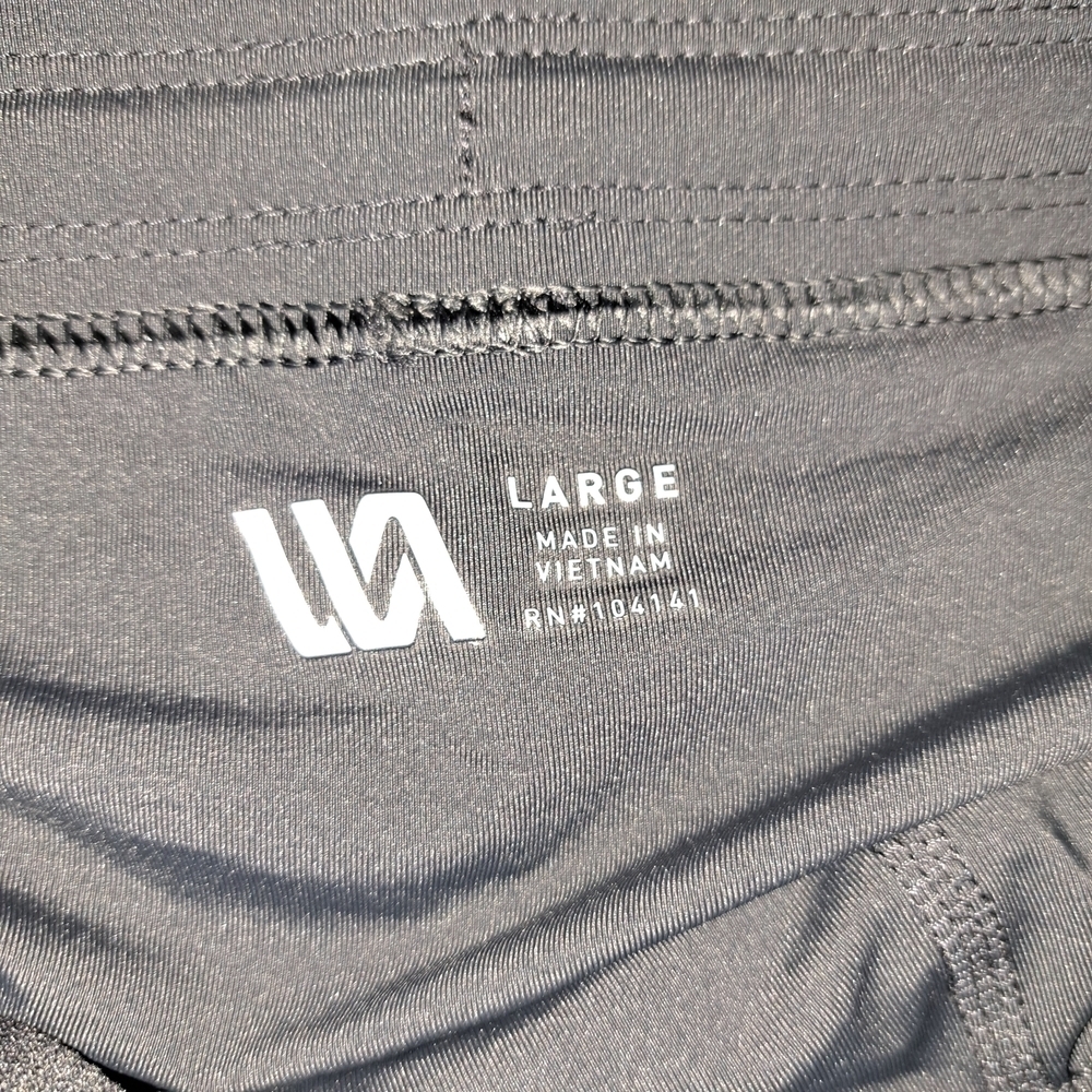 VRST Athetic Classic Black Men's Gym Shorts Size L #109 - Picture 7 of 8